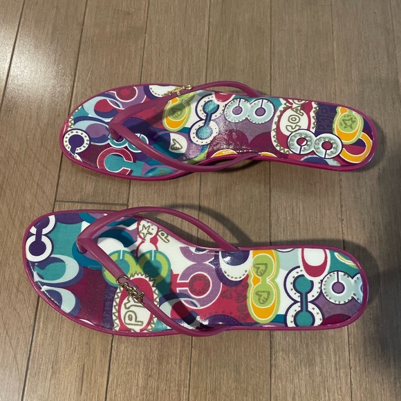 Coach wedge sandals - Picture 2 of 3